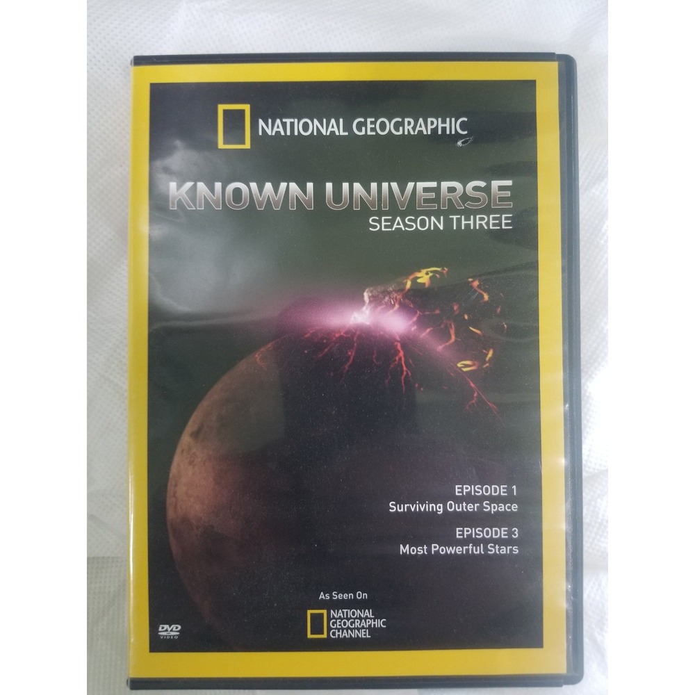 National Geographic Known Universe Season 3 Ep 1 & 3 DVD Science Documentary